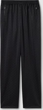 Gucci GG Jersey Jacquard Leisure Pants, Black, Ready-to-wear