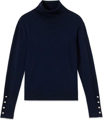 Oltre Maglione Dolcevita - - Knitwear - Donna - Blu - 2XL