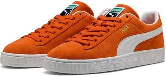 Puma Suede Classic Sneaker in Cayenne Pepper/puma White at Nordstrom, Size 11.5