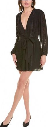 The Kooples Lace Mini Dress In Black