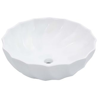 Berkfield Home Wash Basin 46x17 cm Ceramic White