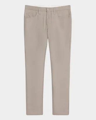 Emporio Armani Men & apos;s Textured Wool 5-Pocket Pants