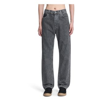 A Gold E Straight Jeans, male, Gray, Size: W30 90s Jeans