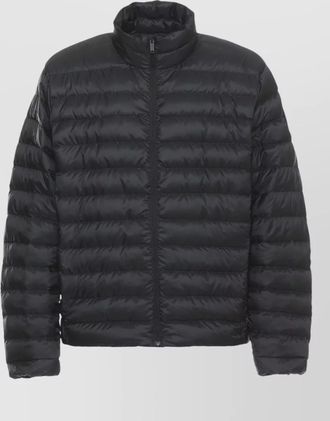 Canada Goose quilted down jacket high neck zip pockets