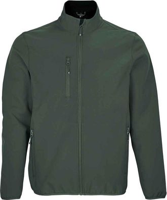 SOLS Heren Falcon Soft Shell Jas (Bosgroen)
