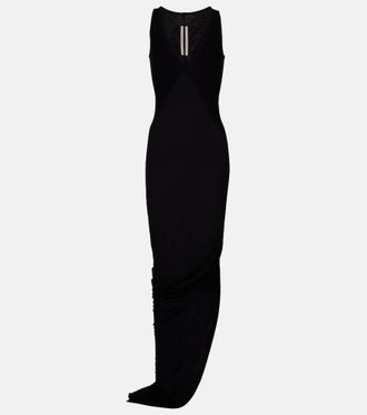 Rick Owens V Tank jersey maxi dress