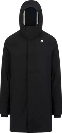 K-Way Thomas Bonded Jacket - Heren - Regenjassen - Zwart - XL - Polyester - Jassen