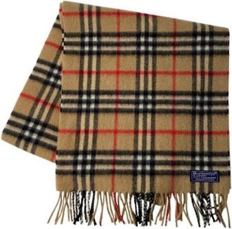 Burberry Pre-owned Scarves, female, Brown, Size: ONE SIZE Pre-owned Stole