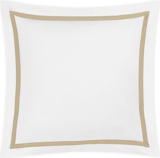 Matouk Lowell Egyptian Cotton Euro Sham in Champagne at Nordstrom