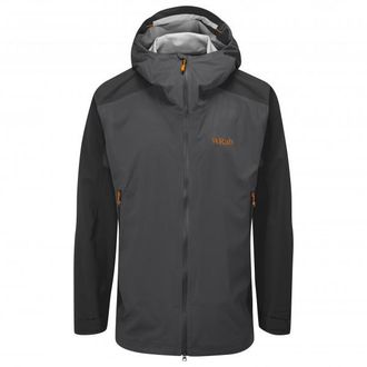 RAB Kinetic Alpine 2.0 Jacket Regenjacke f&uuml;r Herren | grau