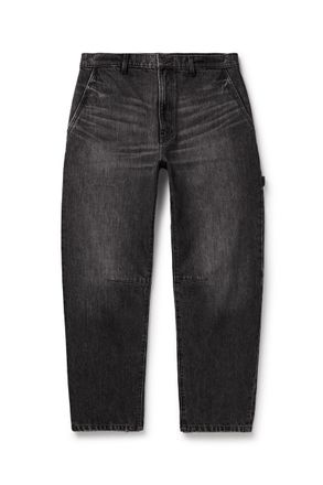 Nili Lotan Carpenter Straight-Leg Cropped Jeans