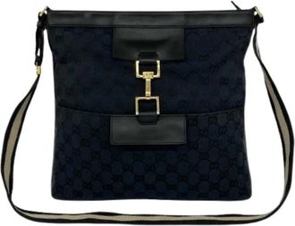 Gucci Pre-owned Vintage Shoulder Tote - Dames - Vintage Schoudertas - Zwart - ONE Size - Vintage