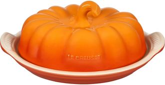 LE CREUSET Pumpkin Butter Dish in Persimmon at Nordstrom