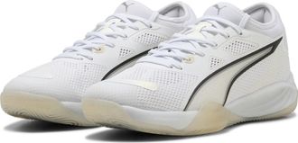 Puma Scarpe da pallamano Eliminate NITRO SQD 4 unisex, Accessori, Bianco, 40.5