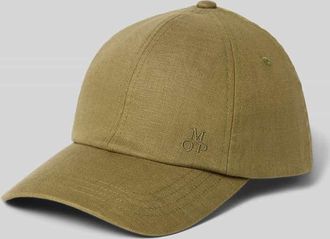 Marc O'Polo Basecap aus reinem Leinen in Oliv, Gr&ouml;&szlig;e 1