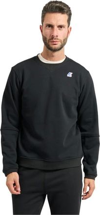 K-Way Uomo, Felpe, Nero, S, new