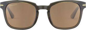 Serengeti Eyewear Ethan Polarized SS575004 Mens Sunglasses Green Size 52