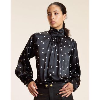 Cynthia Rowley Monroe Silk Blouse