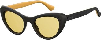 Havaianas Stijlvolle zonnebril Conchas 807/Ho - Dames - Zonnebrillen - Zwart - 50 MM - Accessoires