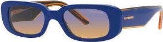 Arnette Womens AN4317-12392H-50 AN4317 50 12392H Sunglasses - Blue - One Size