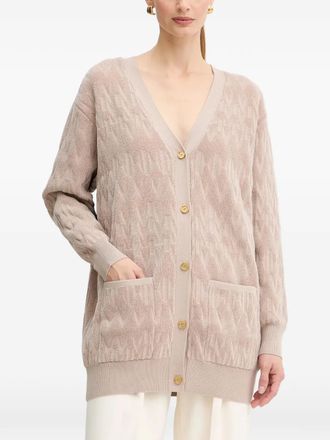 Marciano Cardigan con applicazione - Marrone