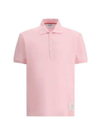 Thom Browne Cotton Polo - Pink