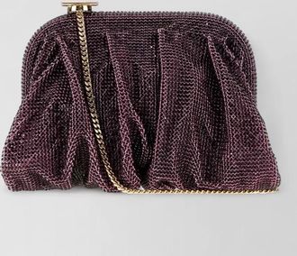 Benedetta Bruzziches rhinestone clutch bag