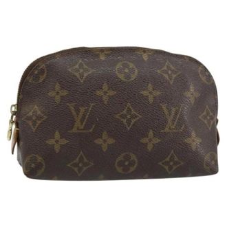 Louis Vuitton Clutch in Tela Pre-owned - - Pre-owned - Donna - Marrone - ONE SIZE