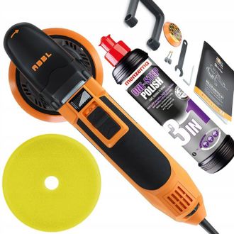 OEM Juego De Pulidora De Doble Acci&oacute;n Adbl Roller D09125 Con Pasta Menzerna 3 En 1