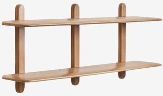 Sklum Estanter&iacute;a De Pared En Madera Veleta Sklum