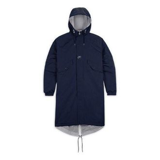 Nike Air x Kim Jones Double-Sided Mid-Length Hooded Jacket Unisex Blue/White DC9983-451