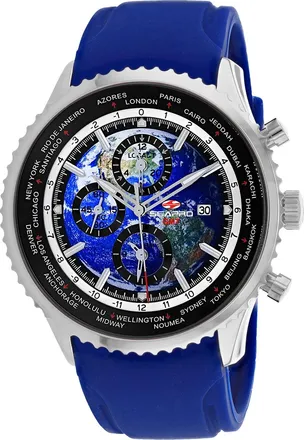 Seapro Mens Blue dial Watch