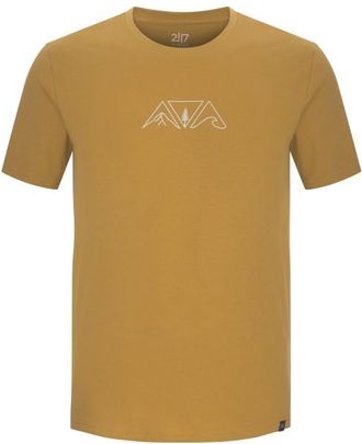 2117 of Sweden Apelviken T-Shirt Print T-Shirt f&uuml;r Herren | beige