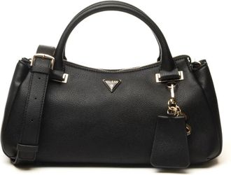 Guess Evie Charm Handtas - Dames - Handtassen - Zwart - ONE Size - Leer - Tassen
