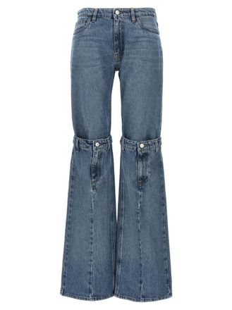 Coperni Blue Open Knee Jeans