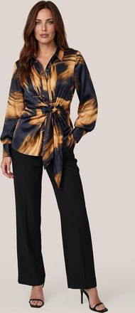 Mart Visser Harmony Print Blouse Zwart / Goud
