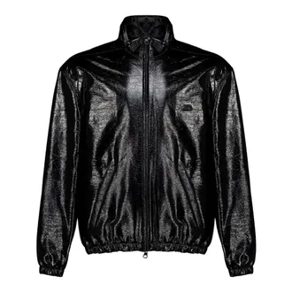 Courr&egrave;ges Giacca Tuta in Vinile - - Jackets - Donna - Nero - M