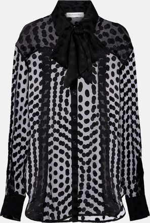 Frankie Shop Camicia Peri a pois