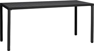 Klast Mesa fija de polipropileno gris antracita 165x76 cm