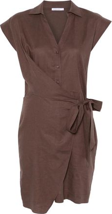 Patrizia Pepe Abito corto a portafoglio - Marrone