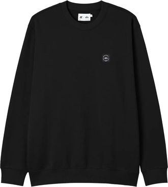 Izzue x Alpha Industries logo-patch sweatshirt - Black