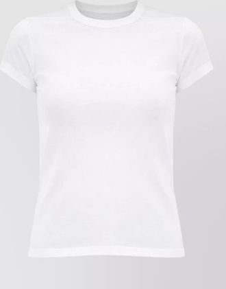 Rick Owens cotton crew neck short sleeve top