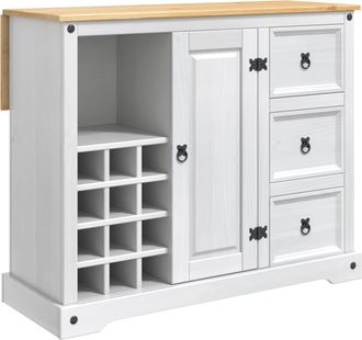 vidaXL Almacenamiento De Cocina Y Cera De Miel 112 X 70 X 91,5 Cm Vidaxl