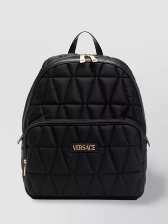 Versace quilted backpack