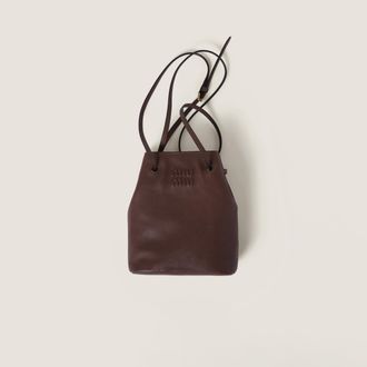 Miu Miu Nappa leather mini-bag