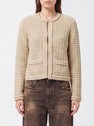 Isabel Marant Cardigan girocollo in lana e alpaca con chiusura a scomparsa