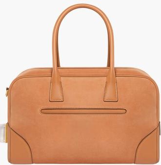 Aviteur Cristallo Nubuck Travel Bag in Walnut at Nordstrom
