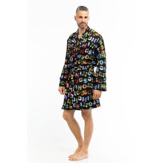 Moschino Multicolor Cotton Mens Robe