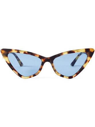 Jimmy Choo Eyewear Occhiali da sole cat-eye Sol - Marrone