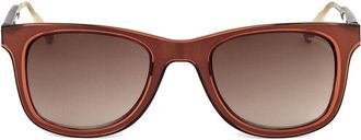 Linda Farrow KRIS VAN ASSCHE KVA61 C3 Mens Sunglasses Brown Size 49